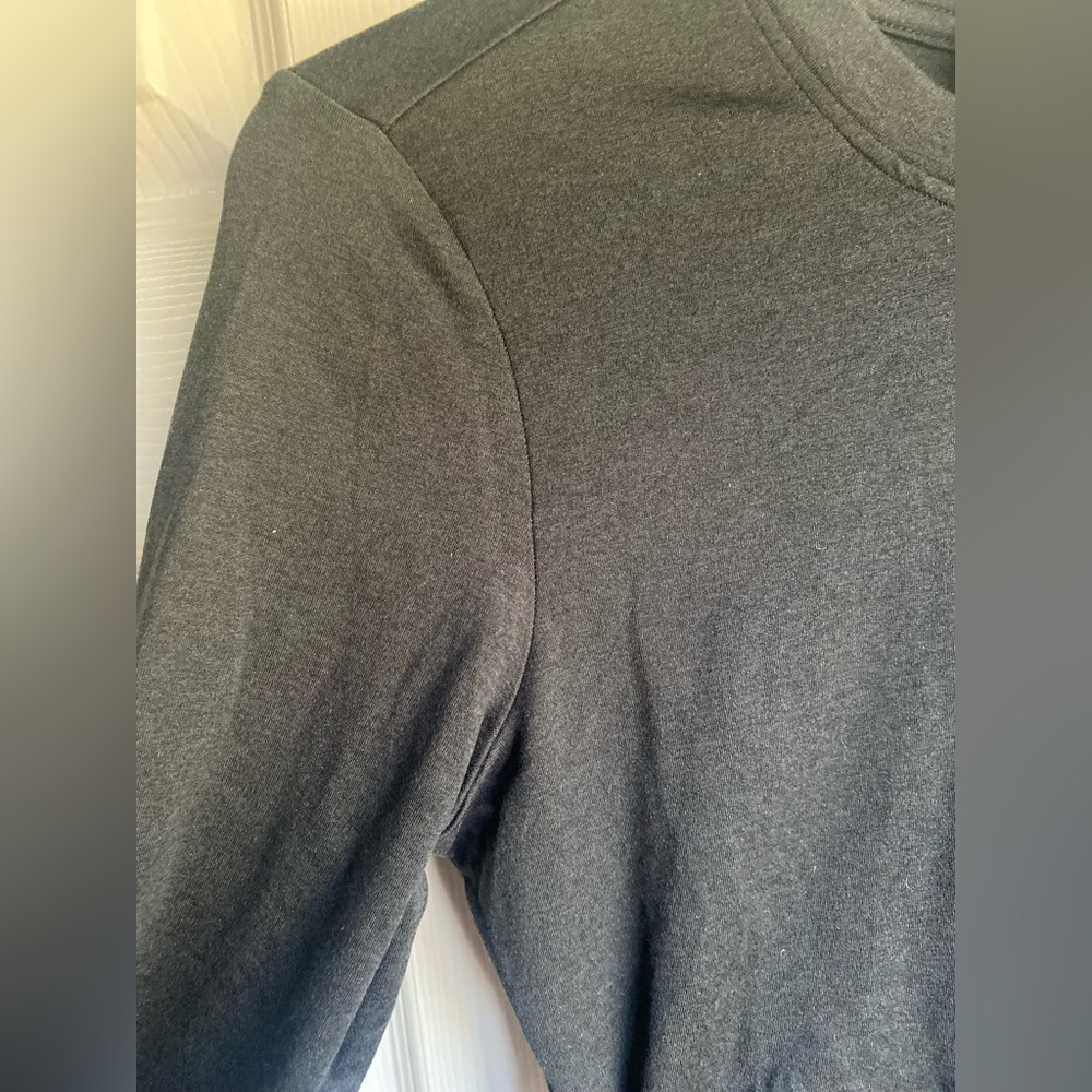 New Vuori Women Long Sleeve Halo Essential Dress Size M Black - Picture 5 of 9